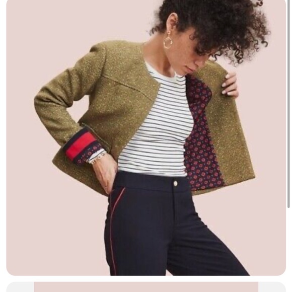 a new day Jackets & Blazers - A New Day Cropped  shine Jacket Women’s size 6